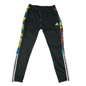 Adidas Clima Mens Size L Joggers Sweatpants Activewear Running Gym Zip Ankle